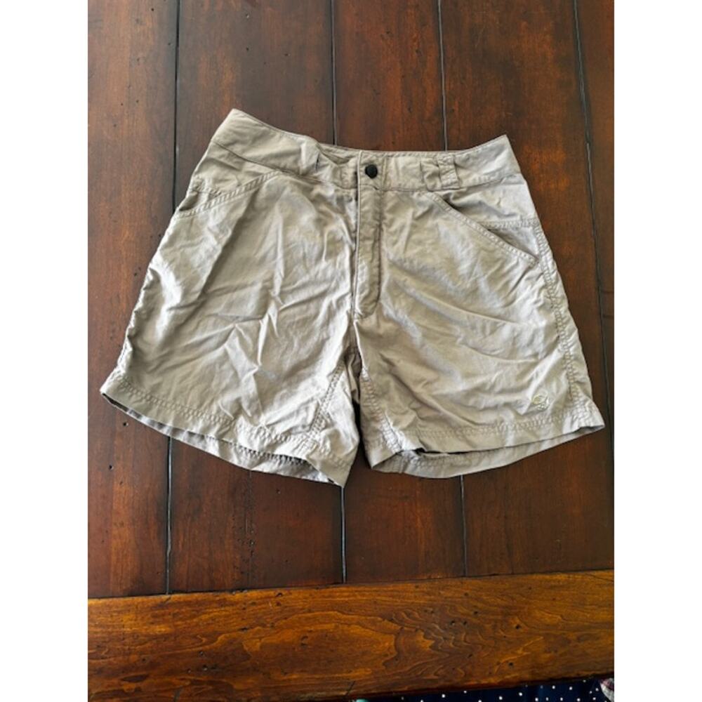 Mountain‎ Hardwear Women’s Size 6 Olive Hiking Shorts Nylon Quick Dry